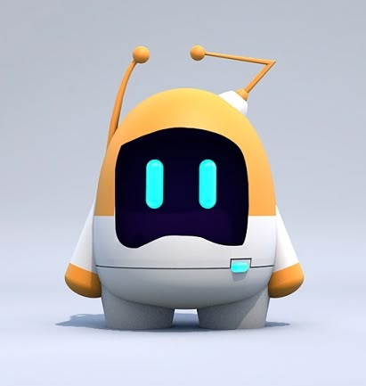 Jigsaw Character, Simple Robot Design, Desk Robot, Chibi Robot, 3d Mascot, Robot Mascot, Robot Game, Robot Cat, Cute Robot