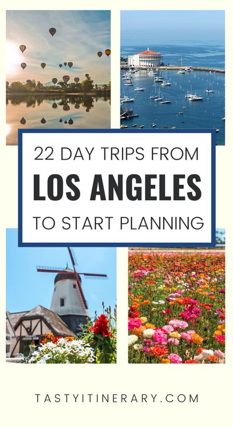 Los Angeles Day Trips, Tips For Traveling Alone, Trip To Los Angeles, Los Angeles Travel Guide, Day Trip Ideas, California Trip, Los Angeles Travel, Big Cities, California Los Angeles