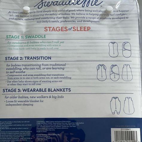 Swaddle Me Original Swaddle- Stage 1 3 pack Swaddle Me, Stages Of Sleep, Baby Needs, Better Sleep, Newborn Baby, Parenting, Feelings, The Originals, Brand New