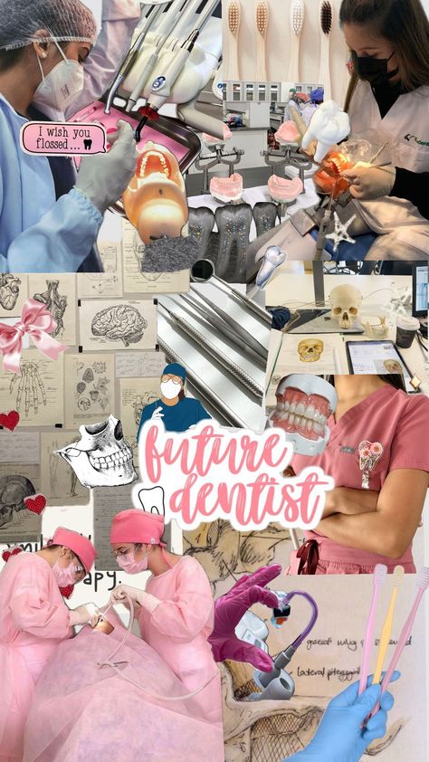 I build my future 🫰🩷 Dentist Pink Aesthetic, Dentist Wallpaper Aesthetic, Dentist Aesthetic Wallpaper, Dentist Motivation, Dentistry Wallpaper, Dentist Wallpaper, Dentist Lifestyle, Dentist Aesthetic, Dentist Career