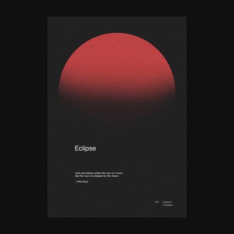 033. Eclipse . . . . . #simplycooldesign #graphicdesigncentral #typographicposter #posterdesign #posters #icographica #type #typelover #typeinspire #posteraday #posterlabs #graphicdesign #behance #goodtype #poster #graphic #designeveryday #design #art #dailydesign #postereveryday #creative #typeinspire #typeposter #designinspiration #visualgraphc #printisntdead #typographicposter #visualdesign #artdirection Olafur Arnalds, Eclipse Poster, Austin Garden, Space Branding, The Outpost, Poster Graphic, Coffee Book, App Interface Design, Typographic Poster