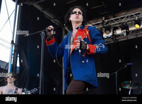 Download this stock image: Jake Dallas of Bastardane performs at the Welcome To Rockville Music Festival on Friday, May 19, 2023, at the Daytona International Speedway in Daytona Beach, Fla. (Photo by Amy Harris/Invision/AP) - 2R2KHA9 from Alamy's library of millions of high resolution stock photos, illustrations and vectors. Welcome To Rockville, Daytona International Speedway, Daytona Beach, Music Festival, Dallas, High Resolution, Resolution, Stock Photos, Festival