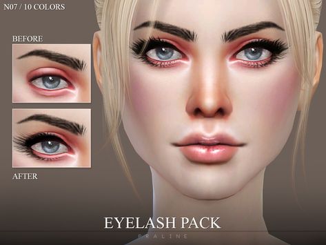 Lashes in 5 styles, 2 colors. Found in TSR Category 'Sims 4 Female Eyeliner' Cc Eyelashes, Ts4 Makeup, Cc Makeup, Sims 4 Cc Eyes, Makeup Cc, Sims 4 Cc Kids Clothing, Play Sims 4, Sims 4 Cc Makeup, Sims 4 Cc Skin