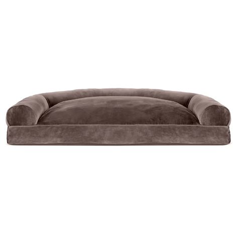 Dog Beds You'll Love in 2020 | Wayfair Dog Couch Bed, Pet Sofa Bed, Dog Couch, Pet Couches, Bolster Dog Bed, Dog Sofa Bed, Dark Sage, Cool Dog Beds, Dog Cushions