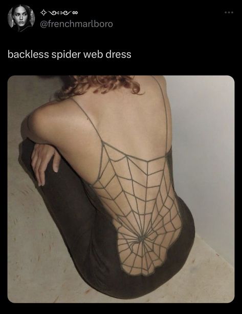 Spider Web Dress, Web Dress, Spiderweb Dress, Ropa Upcycling, Backless Midi Dress, Viscose Dress, Crochet Clothing, Elegant Dresses For Women, Willow Tree