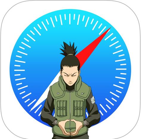 Naruto App Icons, Naruto Supreme, Naruto Theme, Anime Apps, Safari Icon, Anime Snapchat, Android App Icon, Icona Ios, App Icons For Iphone