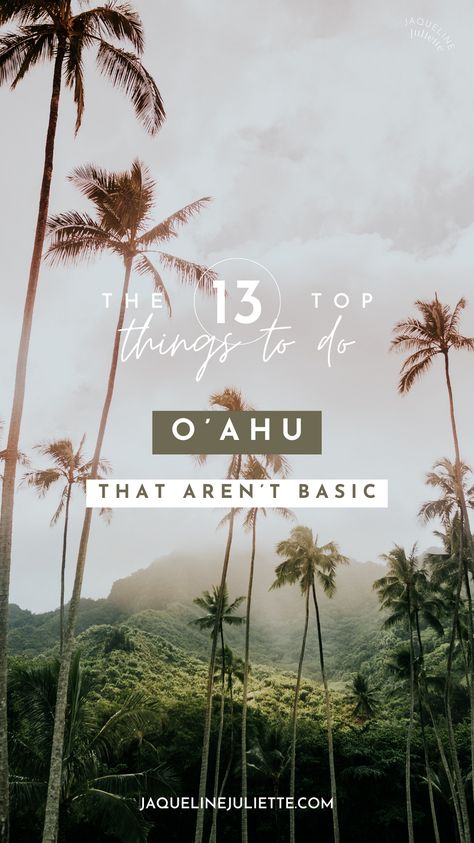 The ultimate first-timers guide for seeing the beautiful island of Oahu and its wonders. Where to stay, where to eat vegan, what to do/see in Hawaii… The best island in Hawaii to explore the tropical nature & island flair! Oahu Vacation Itinerary, Must See In Oahu Hawaii, Things To Do Oahu Hawaii, Oahu Tide Pools, Must Do In Oahu Hawaii, Where To Stay On Oahu, Best Time To Travel To Hawaii, Honolulu Bucket List, Honolulu Things To Do