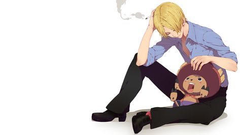 Anime One Piece  Sanji (One Piece) Tony Tony Chopper Wallpaper Chopper And Sanji, Sanji And Chopper, Chopper Fanart, Chopper Wallpaper, Sanji Chopper, Black Leg Sanji, One Piece Chopper, One Piece Sanji, One Piece Photos