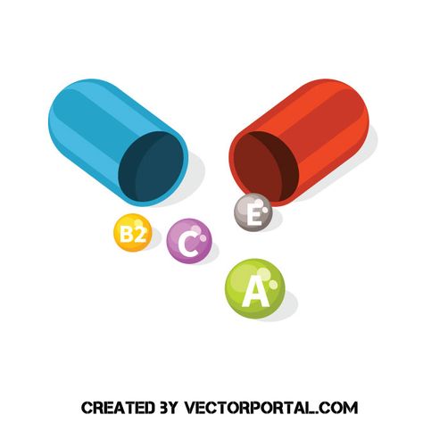 Vitamin pills #freevectors #eps #ai #vector #freebie #illustration Vitamins Illustration, Content Design, Contents Design, Natural Vitamins, Insta Feed, Design Research, Vitamin D3, Recipe Images, Free Vectors