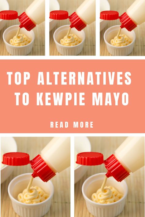 Kewpie mayo might look like any old condiment, but it’s got some great qualities to it that are hard to find elsewhere. Well, except for these 6 alternatives! Diy Kewpie Mayo Easy, Diy Kewpie Mayo, Homemade Kewpie Mayo, Kewpie Mayo Substitute, How To Make Kewpie Mayo, How To Make Japanese Mayo, Japanese Mayo Recipe, Kewpie Mayo Recipe, Mayo Substitute