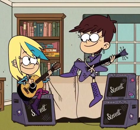 Luna & Sam together again The Loud House Luna, The Loud House Fanart, Romantic Quotes For Her, Sayaka Miki, Sam And Cat, Loud House Characters, The Loud House, 3 Characters, Loud House