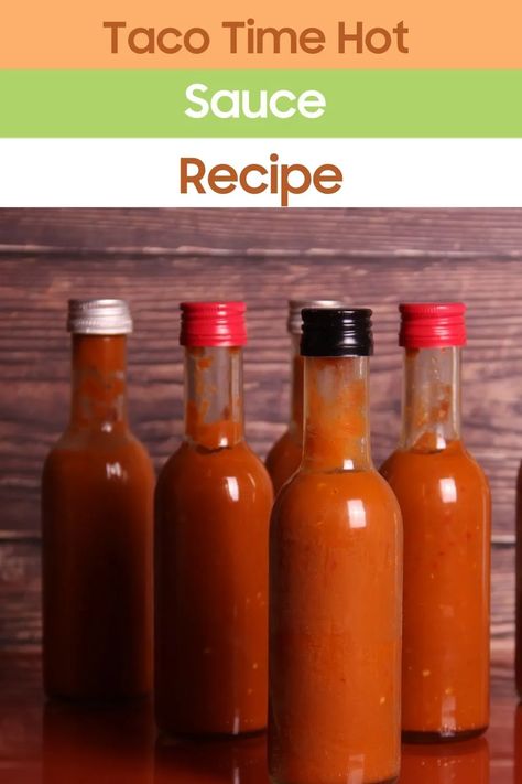 Taco Time Hot Sauce Copycat, Taco Time Copycat Recipes, Homemade Jalapeño Hot Sauce, Mexican Hot Sauce For Tacos, Authentic Mexican Hot Sauce Recipe, Taco Shop Hot Sauce Recipe, Taco Time Hot Sauce Recipe, Chipotle Hot Sauce Recipe, Heinz Chili Sauce Recipe