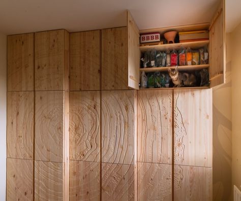 A beautiful design idea for the IVAR cabinet with doors - IKEA Hackers Rings Drawing, Small Cnc Machine, Ivar Ikea Hack, Ikea Office Furniture, Ivar Cabinet, Ikea Deco, Ivar Vikings, Ikea Ivar Cabinet, Madeline Miller