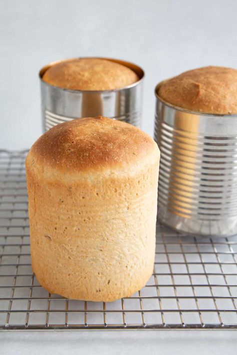 Bread In A Can, Bread Tin, Homemade Bread Easy, Bread Machine Recipes, Sandwich Bread, Bread Recipes Homemade, Bread Dough, Loaf Bread, Quick Bread