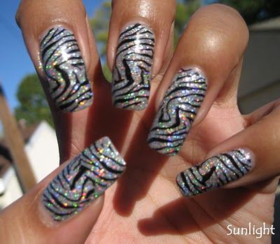 Bling Silver Tiger Nail Designs Silver Glitter, Nail Designs Silver, Glitter Stiletto Nails, Glitter Stilettos, Really Sorry, Stiletto Nails, Gorgeous Nails, Nails Nails, Silver Glitter