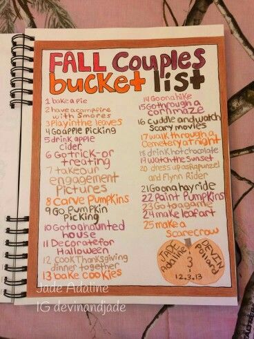 Aired 9-12-2019 - www.readyforloveradio.com/falldates October Bullet Journal Ideas, Couples Bucket List, October Bullet Journal, Fall Couples, Fall Dates, Bucket List Ideas, Cute Date Ideas, Bullet Journal Ideas, Birthday Scrapbook