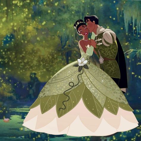 Tiana Disney, Tiana And Naveen, Disney Princess Wedding, Series Artwork, Princesa Tiana, Disney Princess Tiana, After Series, Disney Princess Fan Art, Cute Disney Pictures