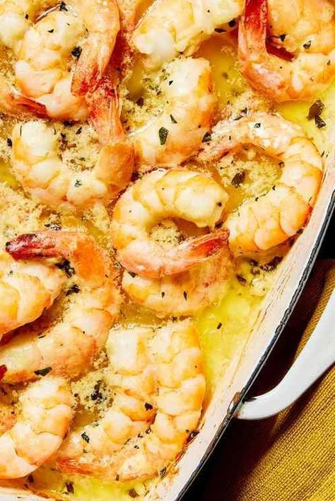 Baked Lemon Shrimp, Garlic Butter Shrimp In Oven, Oven Shrimp Scampi Recipe, Oven Garlic Shrimp, Shrimp Scampi Baked Recipe, Shrimp Dijon Recipes, Baked Shrimp Scampi Oven, Oven Shrimp Scampi, Baked Scampi