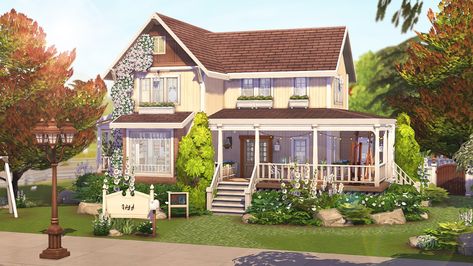 SINGLE MOM HOME BUSINESS 🏠3 bedrooms - 4 sims2 bathrooms§131,800Built on a 30x30 lotBuilt in Brindleton BayI’ve used a little bit from every pack!Is completely CC free!Use bb.moveobjects on when placedGallery download [xx]Tray files [xx]Please don’t reupload it! Other than that you can do whatever the heck you want with it!Speed build here: Sims 4 Single Family Home, Sims 4 Single Mom House, Bloxburg Decor, Sims Design, Bloxburg Exterior, Sims 4 Family, Sims Houses, Sims Builds, Sims 4 House Plans