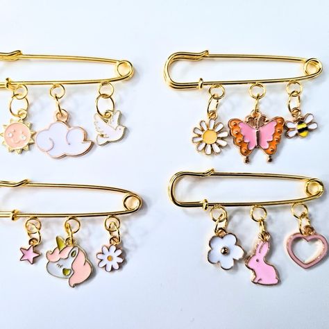 I'm trying out some safety pin brooches on my etsy and depop currently and if they do well, I will be stocking more ✨️ There's only one of each as each one is unique and handmade and curated by me 🩷 If you purchase, please also tag me in your pictures so i can see them out in the wild 🥰 #safetypin #brooch #HandmadeJewelry #handmadejewellery #smallbusinessuk #smallbusinessbigdreams #etsy #etsyshop #etsyfinds #etsyseller #depop #depopseller #depopselleruk #handmadewithlove #giftideas #unique... Unicorn Bunny, Small Business Uk, Safety Pin Brooch, Brooches Handmade, Safety Pin, Bunny Rabbit, Pin Badges, Etsy Finds, Brooch Pin