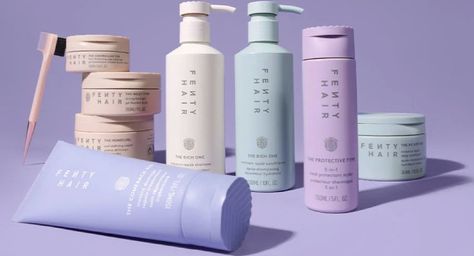 Rihanna’s new beauty endeavor, Fenty Hair is now available. Fenty Hair, Rihanna Beauty, Dog Perfume, Mini Eyeshadow Palette, Kylie Skin, Natural Luxury, Curl Defining Cream, Hair Brands, Dior Beauty