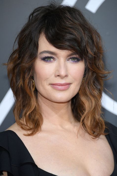 Lena Heady, Carla Gugino, Lena Headey, Cersei Lannister, Ombre Hair Color, Short Bob Hairstyles, Silver Screen, Short Bob, Length Hair