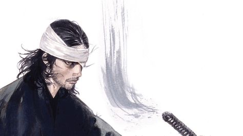 Vagabond Wallpaper, Wallpaper Colourful, Vagabond Manga, Miyamoto Musashi, Architecture Drawing Art, Glitter Wallpaper, Holy Trinity, Art Drawings Sketches Simple, Model Hair