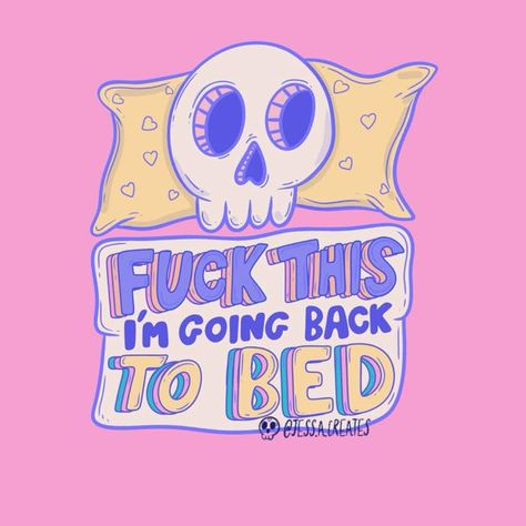 That’s it! I’m going back to bed! . . #bed #bedtime #sleepy #backtobed #backtobedplease #backtobednow #backtobedforme #backtobed😴 #sleep #all #day #sleepallday #sleepalldaylong #dontgetoutofbed #bedtimeroutine #bedtimebattles #bedtimethoughts Gothic Quotes, Go Back To Bed, Quotes Sarcastic, Money Wallpaper Iphone, Sleep Quotes, Back To Bed, Emotionally Unstable, Introvert Humor, Funny Paintings