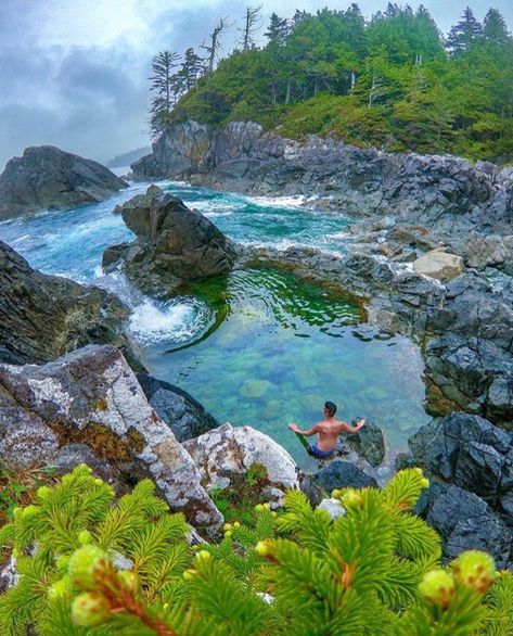 Looking for hot springs in BC? These BC hot springs are perfect for a weekend road trip adventure! British Columbia Travel, Natural Hot Springs, Vancouver Travel, Hot Pools, Canadian Travel, Canada Toronto, Ottawa Ontario, Spring Resort, Vancouver Island