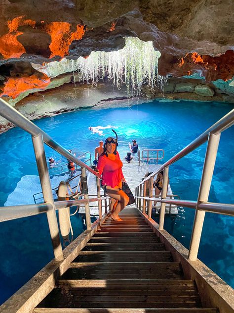 Caves In Florida, Devils Den Florida, Places To Go In Florida, Underground Spring, Florida Bucket List, Devils Den, Aventura Florida, Things To Do In Florida, Florida Vacation Spots