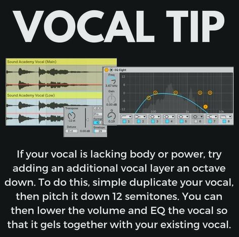 Fl Studio Vocal Mixing, Vocal Mixing Tips, Logic Pro X Tips, Fl Studio Tips, Producer Tips, Artist Management Music, Music Production Tips, Frequency Chart, Vocal Tips