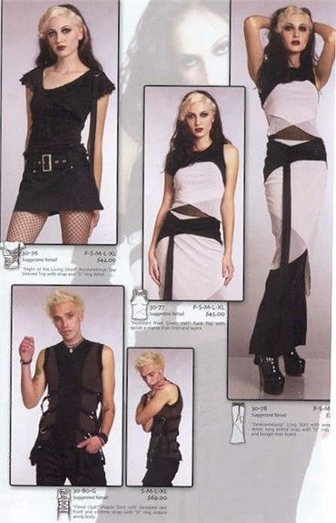 2000s Catalog, Spooky Fits, Goth Magazine, Runway Goth, Y2k Runway, Clothing Magazine, Insane Fashion, Service Catalog, Goth Culture