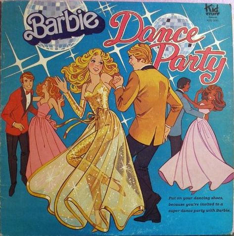 Barbie Dance, Disco Dancing, Disco Night, New Barbie, Disco Dance, Vinyl Record Album, The Hustle, Vinyl Cover, Record Album