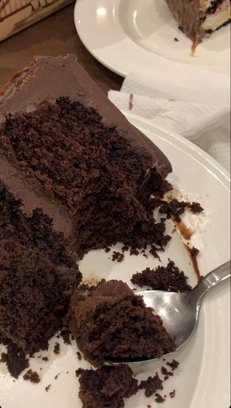 Chocolate Birthday Cake, Dark Chocolate Mousse, Rich Chocolate Cake, Birthday Cake Chocolate, Snapchat Story, Delicacy Food, Food Therapy, Snap Food, Whipped Topping