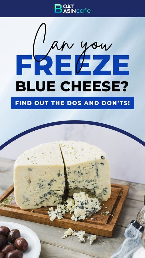 What To Do With Blue Cheese, Recipes Using Blue Cheese, Freezing Cheese, Leftover Cheese, Freezing Meat, Cheese Salad Dressing, Blue Cheese Recipes, Blue Cheese Salad, Blue Cheese Dip