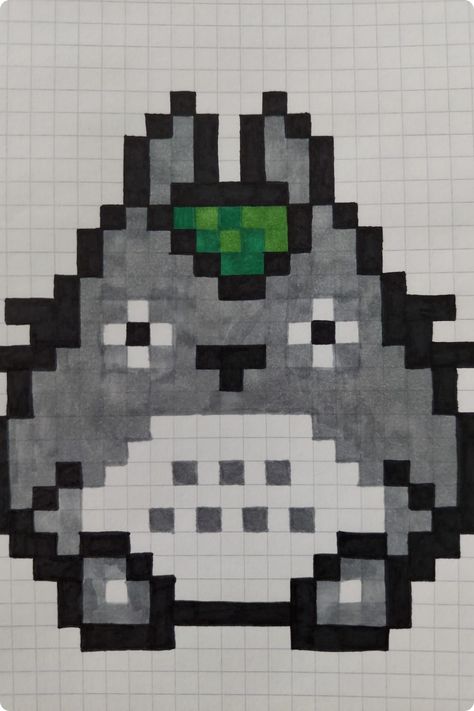 Studio Ghibli Pixel Art Grid, Pixel Ghibli, Studio Ghibli Minecraft, Pixel Art Ghibli, Pixel Art Anime Easy, Pixel Drawing Anime, Pixel Drawing Aesthetic, Cute Pixel Art Aesthetic, Studio Ghibli Pixel Art