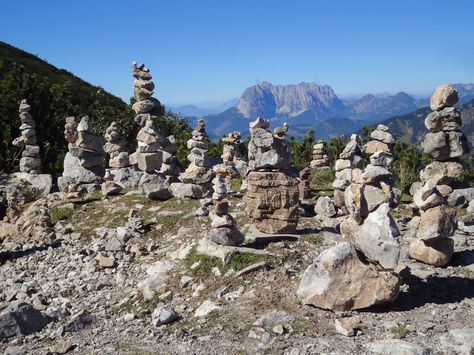 Rock Cairns, Telling Secrets, Rock Cairn, Stone Cairns, Rock Sculpture, Beach Diy, Beach Rocks, Wildlife Habitat, Park Ranger