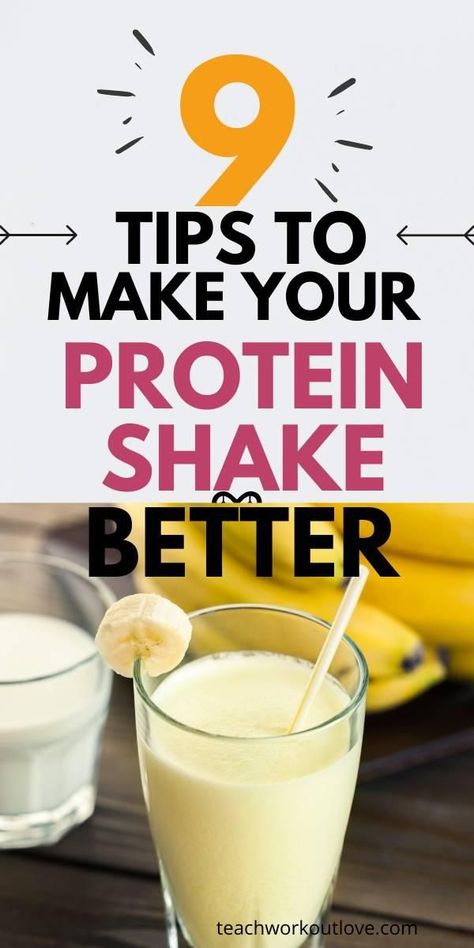 Pea Protein Shake Recipes, How To Make Protein Powder Taste Better, Boost Protein Drink, Basic Protein Shake, Quick Protein Shakes, Protein Powder Recipes Shakes, Morning Protein Shake, Easy Protein Shakes, Best Whey Protein Powder