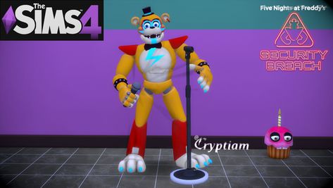 Sims 4 Five Nights at Freddy's Custom content: FNAF security breach glamrock freddy fazbear cc. Base game compatible. S4cc Ts4 FNAF cc The Sims 4 Cc Fnaf, Sims 4 Undertale Cc, Fnaf Sims 4, Sims Robot Cc, Sims 4 Cc Fnaf Security Breach, Fnaf Sims 4 Cc, Sims 4 Cc Wheelchair, Glam Rock Sims 4 Cc, Monster High Sims 4 Mods