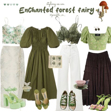 Clothing Mood Boards, Fairycore Outfit, Spring Casual Outfits, Garden Party Outfit, Fairy Garden Party, Fairy Style, Inspo Fits, Fairy Fashion, Party Inspo