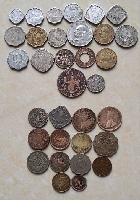 Indian Old Money, Ancient Indian Coins, Old Coins For Sale, Money Images Cash Indian, Historical Coins, Sell Old Coins, Old Coins Value, Money Activities, Money Chart