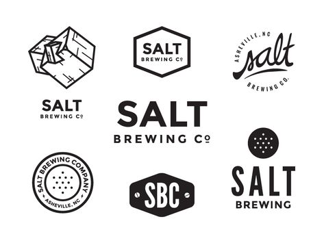 Salt Brewing by Jacob Voigt Salt Logo Design, Salt Branding, Benjamin Moore Sea Salt, Salt And Pepper Costume, Salt Dough Handprints, Salt Dough Christmas Decorations, Salt Logo, Surf Logos, Sw Sea Salt