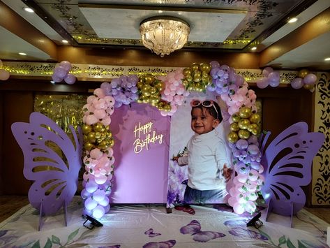 Birthday Gate Decoration, Birthday Entry Ideas For Kids, Birthday Entry Ideas, Bday Decoration, Airplane Birthday Party Decorations, Favourite List, Birthday Setup, Papa Birthday, Naming Ceremony Decoration