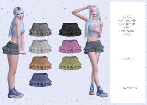 y2k skirt sims 4 cc Sims 4 Frilly Skirt, Sims 4 Micro Skirt, Sims 4 Cc Skirts Short, Sims 4 Cc Micro Skirt, Sims 4 Jean Skirt, Sims 4 Cc Clothes Skirt, Skirt Cc Sims 4, Sims 4 Mini Skirt Cc, Sims 4 Cc Mini Skirt