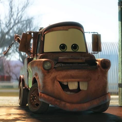 Tomater Cars, Cars Disney Characters, Hear Me Out Animated Characters, Smash Cake Characters, Mater And Mcqueen, Disney Plus Movies, Cars Movie Characters, Cars Mater, Car Costume