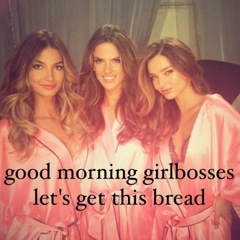 good morning girlbosses let's get this bread 💗🫧🌸🍬🪽💞☁️🎀🩷 Bread Meme, Everything Bagel, Good Morning, Bread, Let It Be, Memes