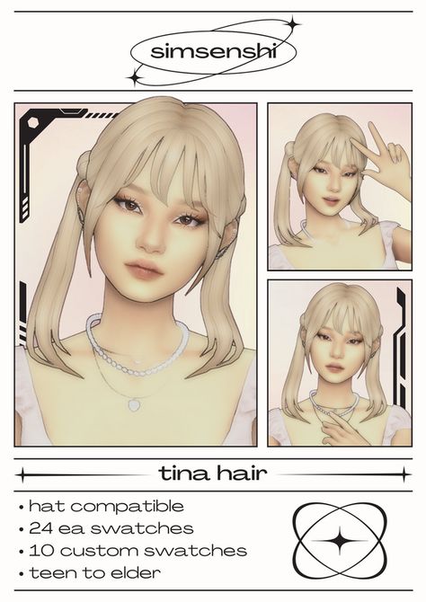 Sims 4 Cc Messy Hair, Sims Packs, Pelo Sims, The Sims 4 Packs, Sims 4 Mm Cc, Sims 4 Body Mods, Sims 4 Expansions, Tumblr Sims 4, Sims 4 Cc Folder