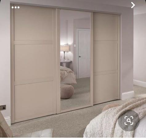 Mirrored Closet, Mirrored Wardrobe Doors, Fitted Wardrobes Bedroom, Sliding Door Wardrobe Designs, Bedroom Built In Wardrobe, Wardrobe Door Designs, Sliding Wardrobe Doors, Bedroom Cupboard Designs, Wardrobe Interior Design