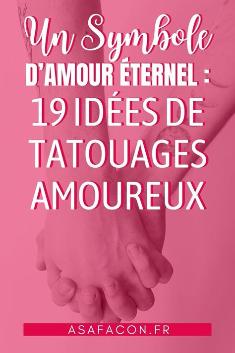 Le symbole amour éternel sous forme de tatouage peut être une bonne représentation de tous les sentiments que ressentent deux amoureux. Les Sentiments, Tattoos