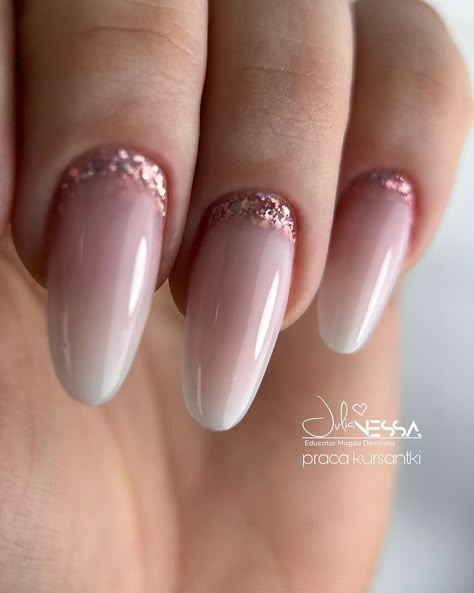 Wedding Nails Inspiration, Princess Nails, Nail Effects, Glow Nails, Baby Boomer, Clean Nails, Pretty Acrylic Nails, Fancy Nails, Types Of Nails